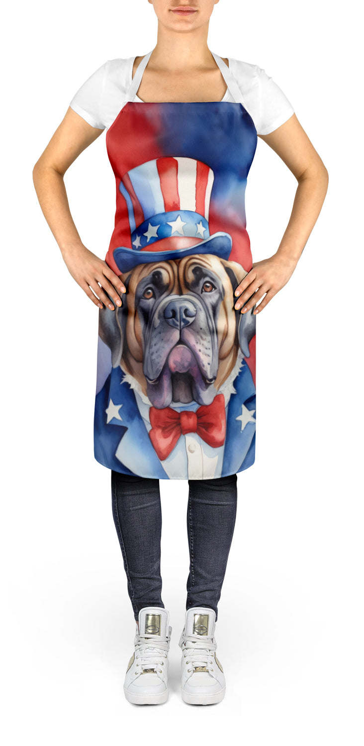 Mastiff Patriotic American Apron-1