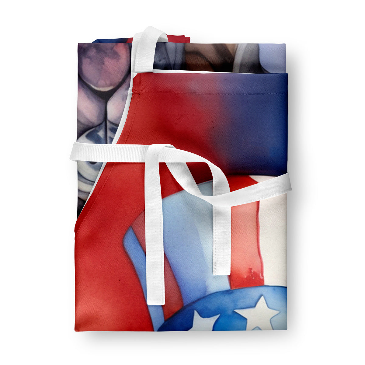 Mastiff Patriotic American Apron-2